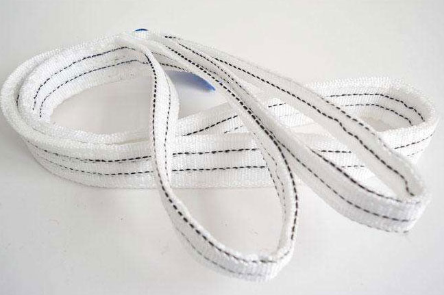 大渡口白色扁平两头扣吊装带