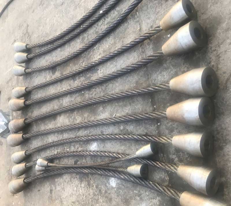 大渡口钢丝绳浇铸索具