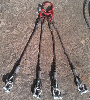 甘肃四腿成套压制索具