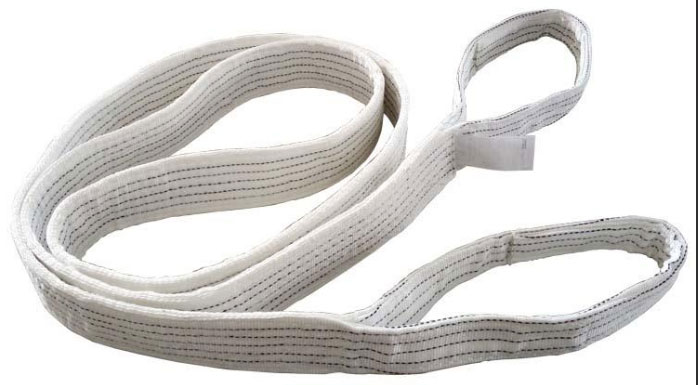 甘肃扁平加厚白色双耳起重吊带