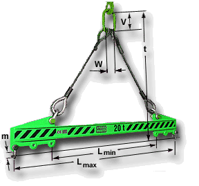 大渡口一字平衡梁吊具