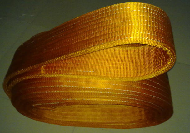 大渡口扁平四层加厚涤纶吊装带