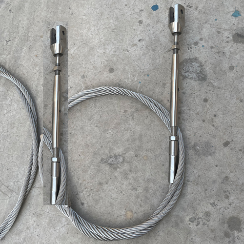 甘肃可调节式桥梁钢丝绳拉索